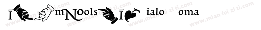 PIXymbolsWINdialog Roman字体转换
